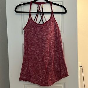 Lululemon Strappy Back Tank with Built in Bra Size 8